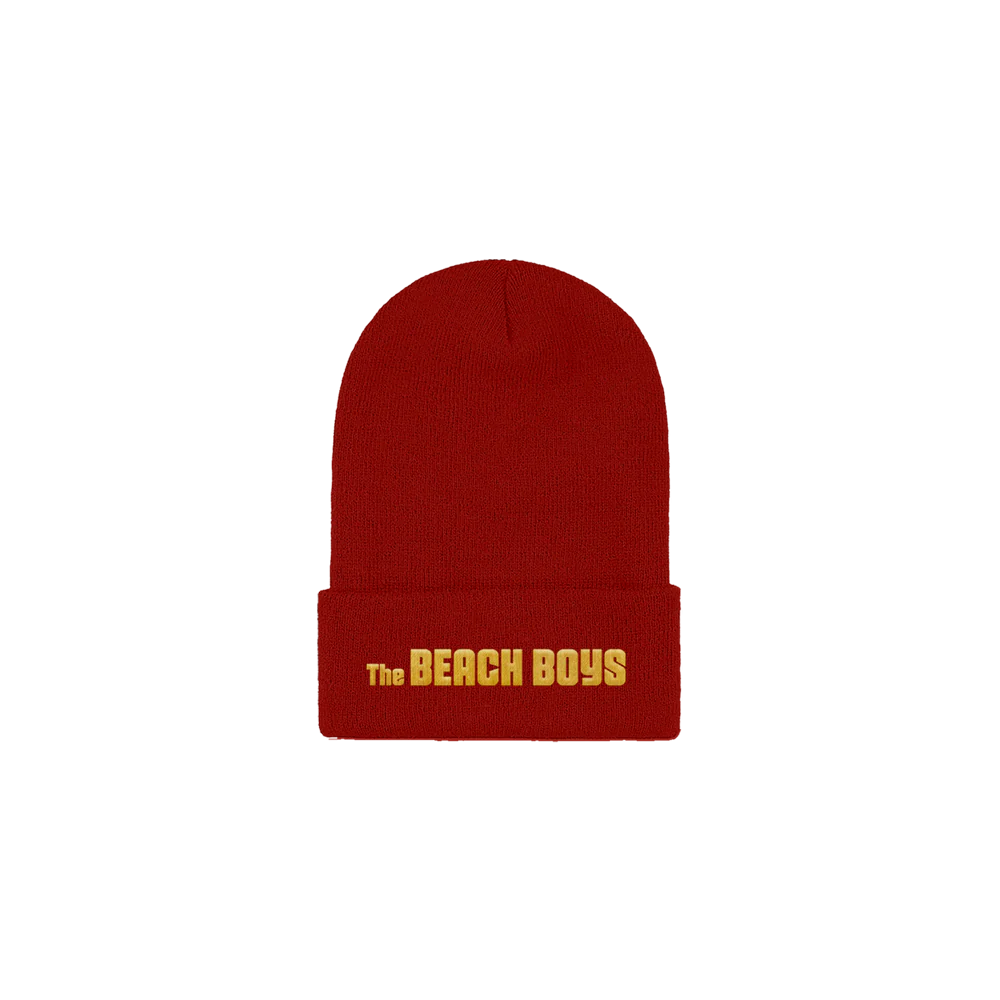 Beach Boys Red Beanie