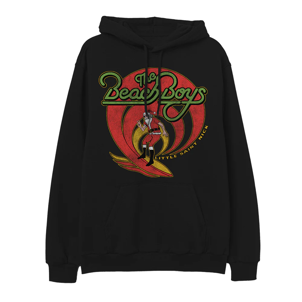 Santa Surf Hoodie
