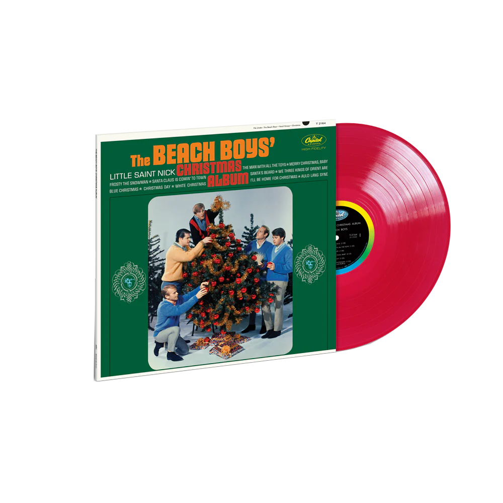 The Beach Boys' Christmas Album Translucent Ruby Color Vinyl (Limited Edition)