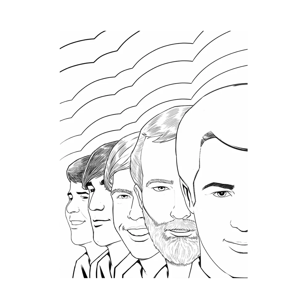 The Beach Boys Coloring Book - Image 7